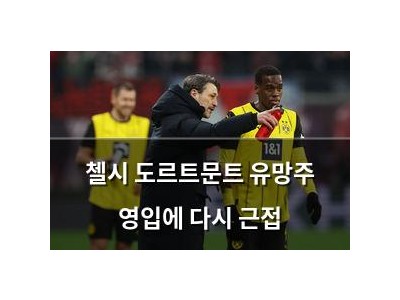 첼시 도르트문트 유망주 영입에 다시 근접 썸네일